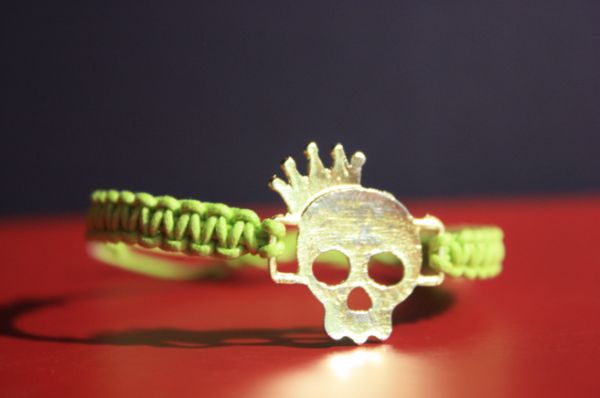 Shambala verde caveira