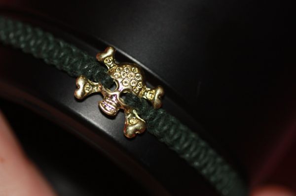 Shambala verde caveira